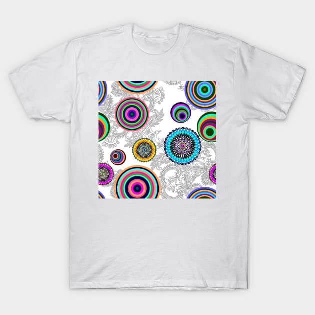 Colorful motifs T-Shirt by ilhnklv